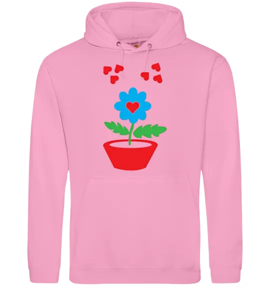 Чоловіча толстовка (худі) Любов Рожевий фото