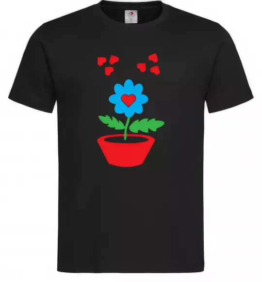 Мужская футболка Любов Черный фото