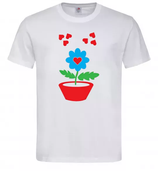 Мужская футболка Любов Белый фото