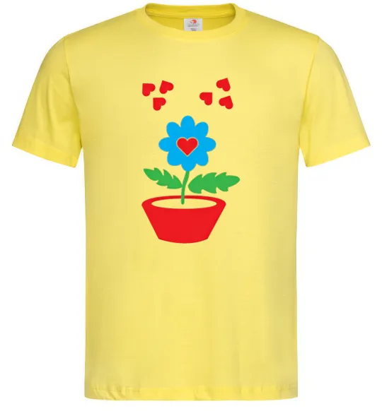 Мужская футболка Любов Лимонный фото