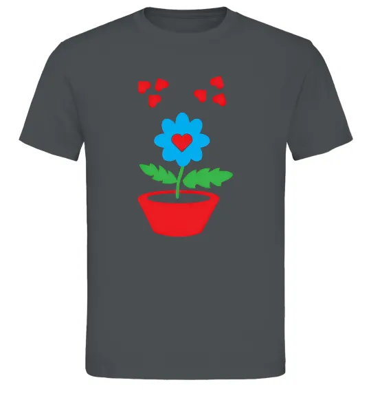 Мужская футболка Любов Графит фото