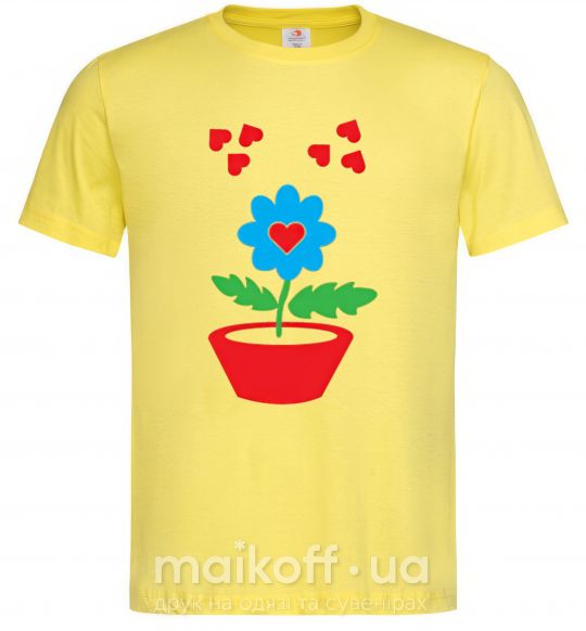 Мужская футболка Любовь Лимонный фото