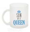 Чашка стеклянная Son of a queen Фроузен фото