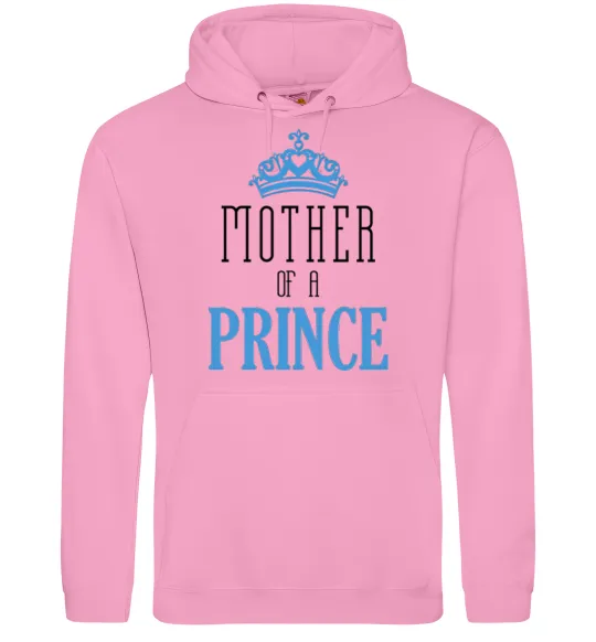 Жіноча толстовка (худі) Mother of a prince Рожевий фото