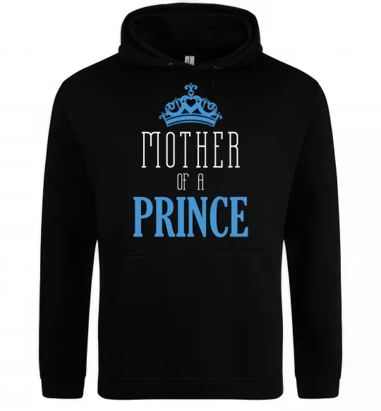 Жіноча толстовка (худі) Mother of a prince Чорний фото