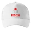 Кепка Father of a princess Білий фото