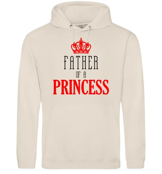 Мужская толстовка (худи) Father of a princess Таш фото