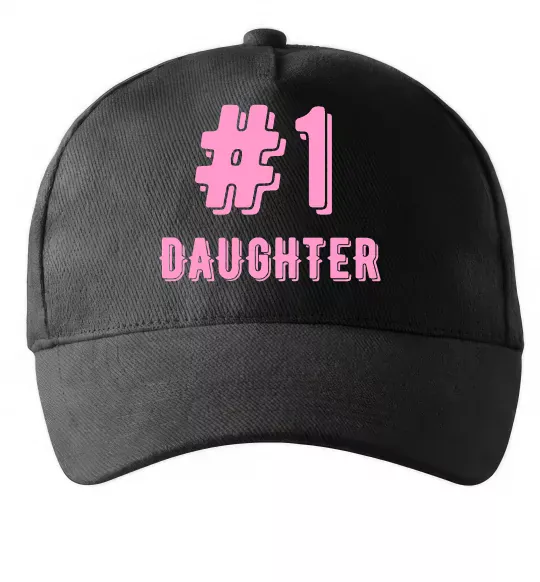 Кепка Улюблена донечка Черный фото