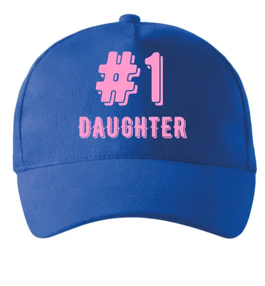 Кепка Улюблена донечка Ярко-синий фото