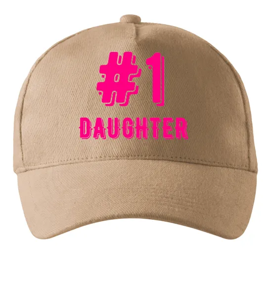 Кепка Улюблена донечка Пісочний фото