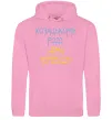 Жіноча толстовка (худі) Козацькому роду нема переводу CURVY Рожевий фото