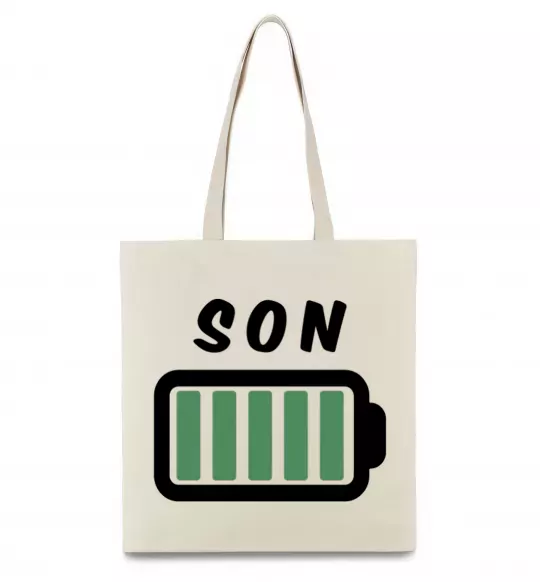 Эко-сумка Son Бежевый фото