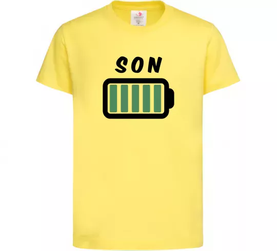 Детская футболка Son Лимонный фото