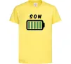 Детская футболка Son Лимонный фото