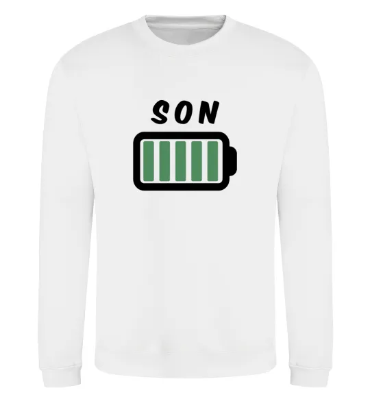 Світшот Son Білий фото