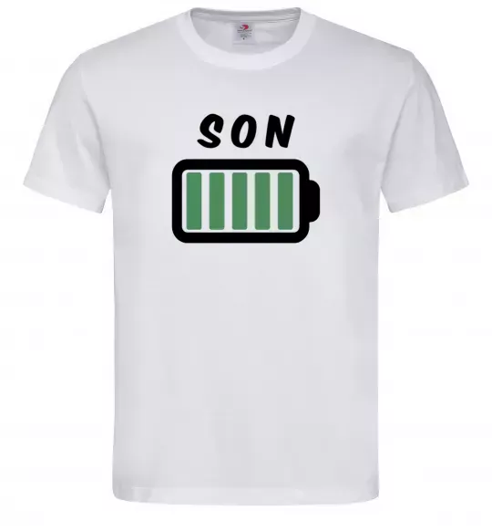 Чоловіча футболка Son Білий фото