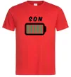 Чоловіча футболка Son Червоний фото