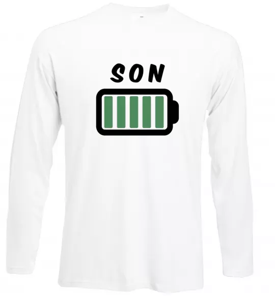 Лонгслив Son Белый фото