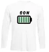 Лонгслив Son Белый фото