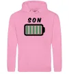 Чоловіча толстовка (худі) Son Рожевий фото