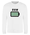 Свитшот Son Белый фото