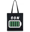 Эко-сумка Son Черный фото