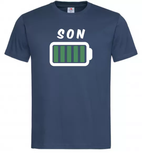 Чоловіча футболка Son Темно-синій фото