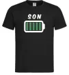 Чоловіча футболка Son Чорний фото