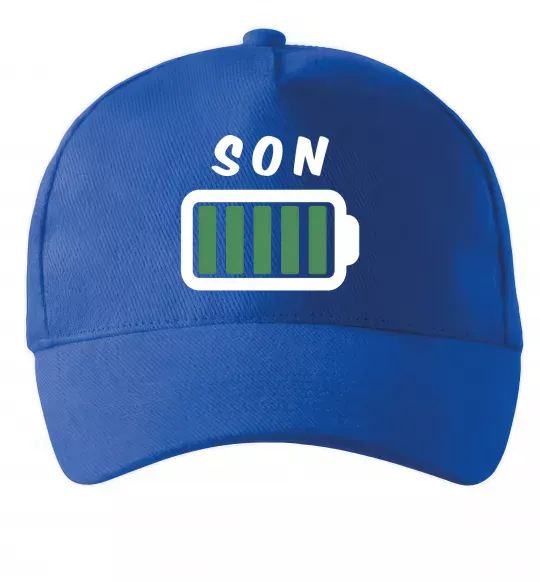 Кепка Son Ярко-синий фото