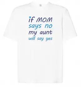 Футболка Оверсайз Мій дядько найкращий! Білий фото