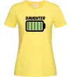 Женская футболка Daughter Лимонный Женская футболка Daughter Лимонный фото