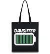 Еко-сумка Daughter Чорний фото