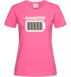 Женская футболка Daughter Ярко-розовый Женская футболка Daughter Ярко-розовый фото