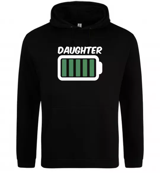 Женская толстовка (худи) Daughter Черный фото