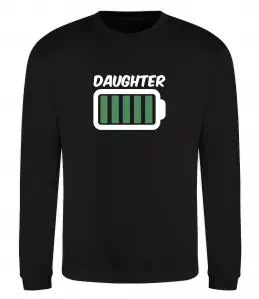 Свитшот Daughter Черный фото