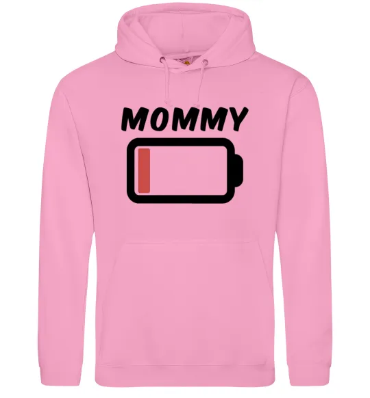 Женская толстовка (худи) Mommy Розовый фото