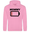 Женская толстовка (худи) Mommy Розовый фото