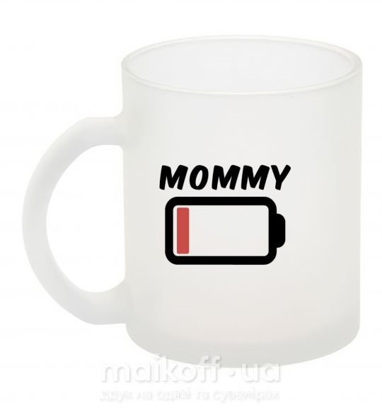 Чашка скляна Mommy Фроузен фото