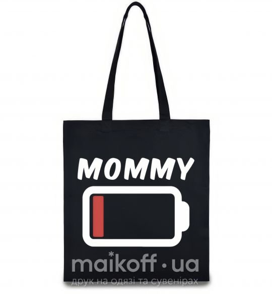 Еко-сумка Mommy Чорний фото
