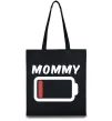 Еко-сумка Mommy Чорний фото