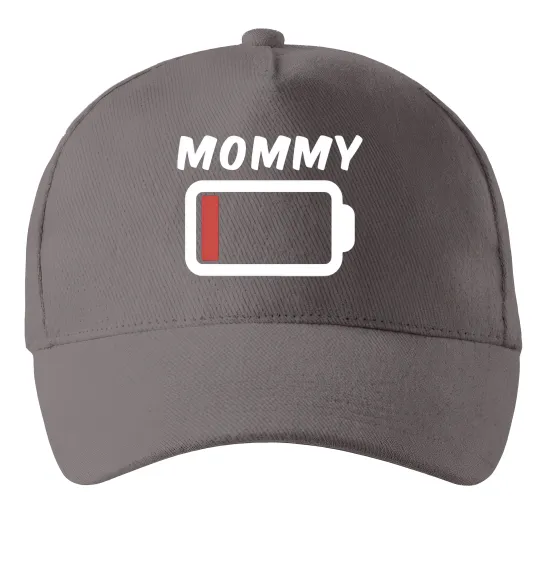 Кепка Mommy Сірий фото