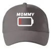 Кепка Mommy Сірий фото