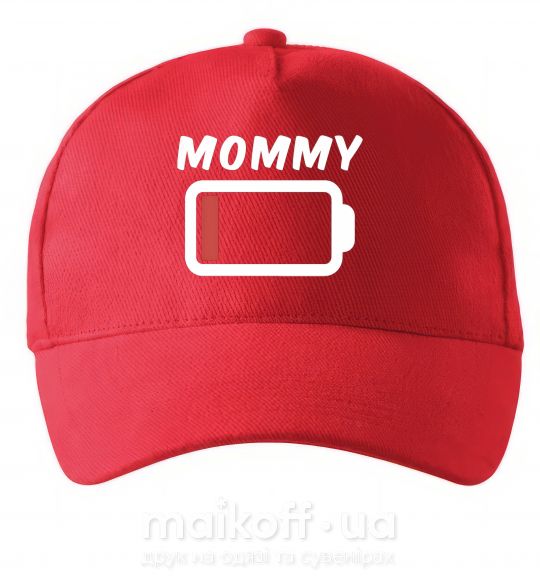 Кепка Mommy Червоний фото