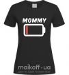 Женская футболка Mommy Черный фото