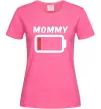 Женская футболка Mommy Ярко-розовый фото