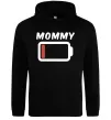Женская толстовка (худи) Mommy Черный Женская толстовка (худи) Mommy Черный фото