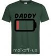 Чоловіча футболка Daddy Темно-зелений фото