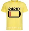 Чоловіча футболка Daddy Лимонний фото
