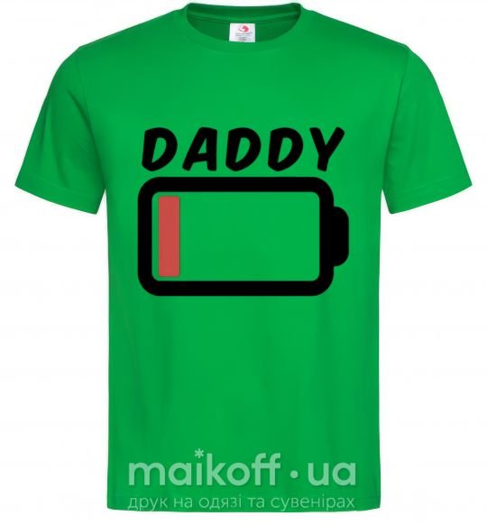 Мужская футболка Daddy Зеленый фото