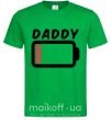 Мужская футболка Daddy Зеленый фото